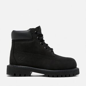 Toddler Timberland Black Leather Boots